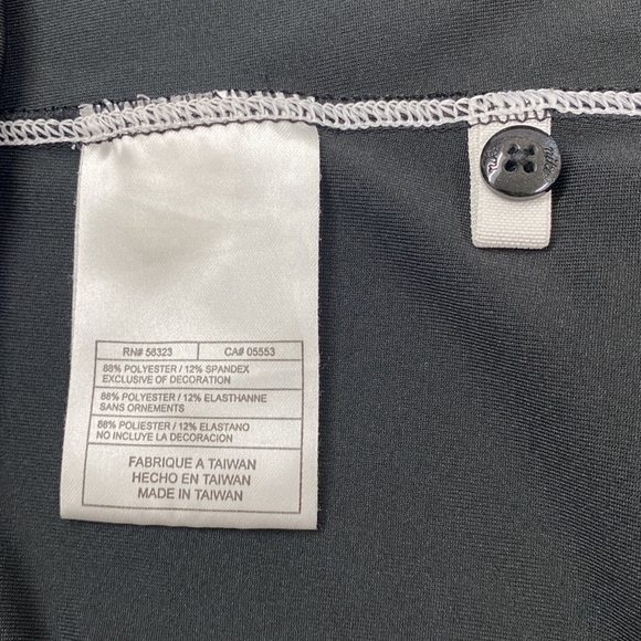 Nike Golf Short Sleeve Tee Fit Dry, Black with White, Striping under Col… - Picture 6 of 9